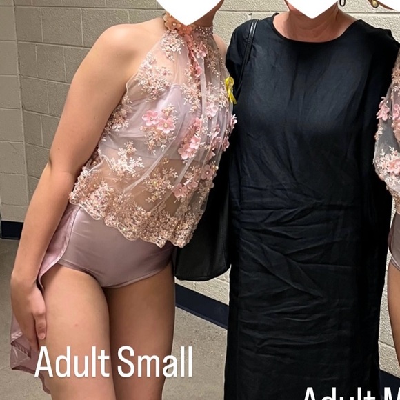 Gorgeous Custom 3-piece Pink Lyrical Dance Costume - Picture 1 of 1